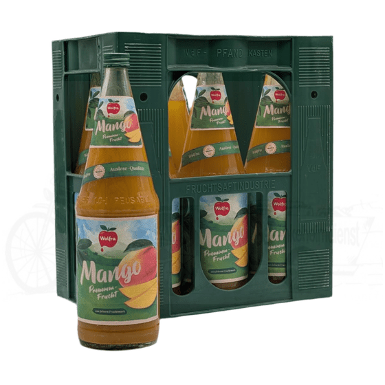 Wolfra Mango 6 x 1,0l Glas