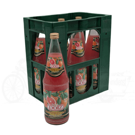 Pölz Grapefruitsaft 6 x 1,0l Glas