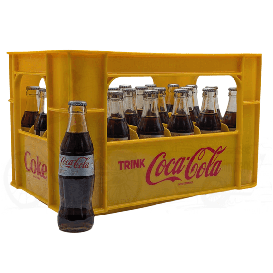 Coca-Cola Light 24 x 0,2l Glas