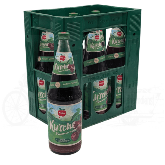 Wolfra feine Kirsche 6 x 1,0l Glas