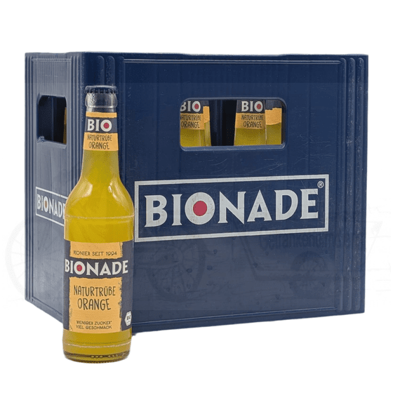 Bionade trübe Orange 12 x 0,33l Glas