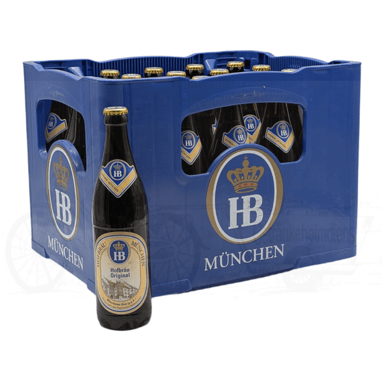 Hofbräu München Hell 20 x 0,5l Glas