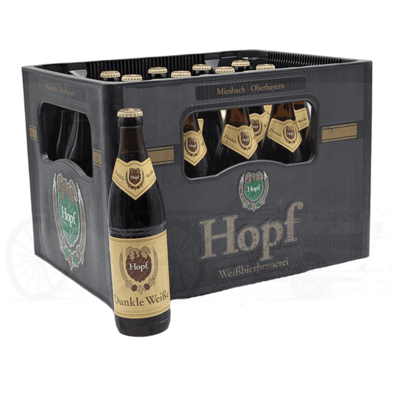 Hopf Weißbier Dunkel 20 x 0,5l Glas