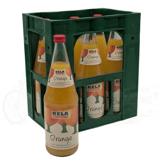 KELA Orangensaft 6 x 1,0l Glas