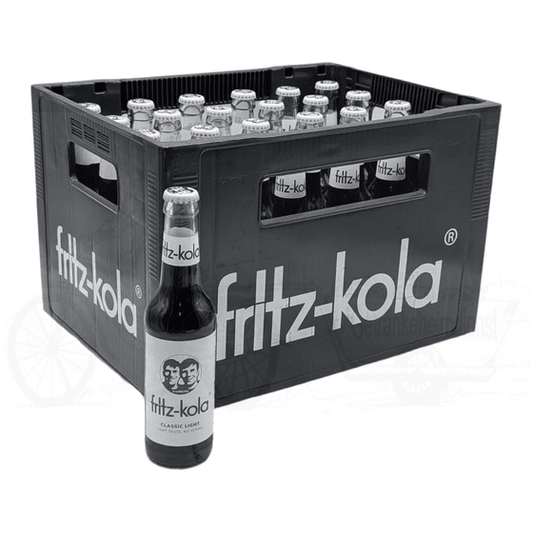 Fritz Kola zuckerfrei 24 x 0,33l Glas