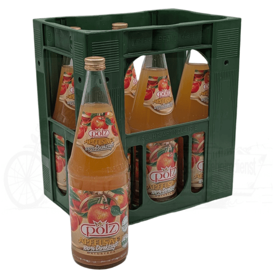 Pölz Apfel trüb 6 x 1,0l Glas