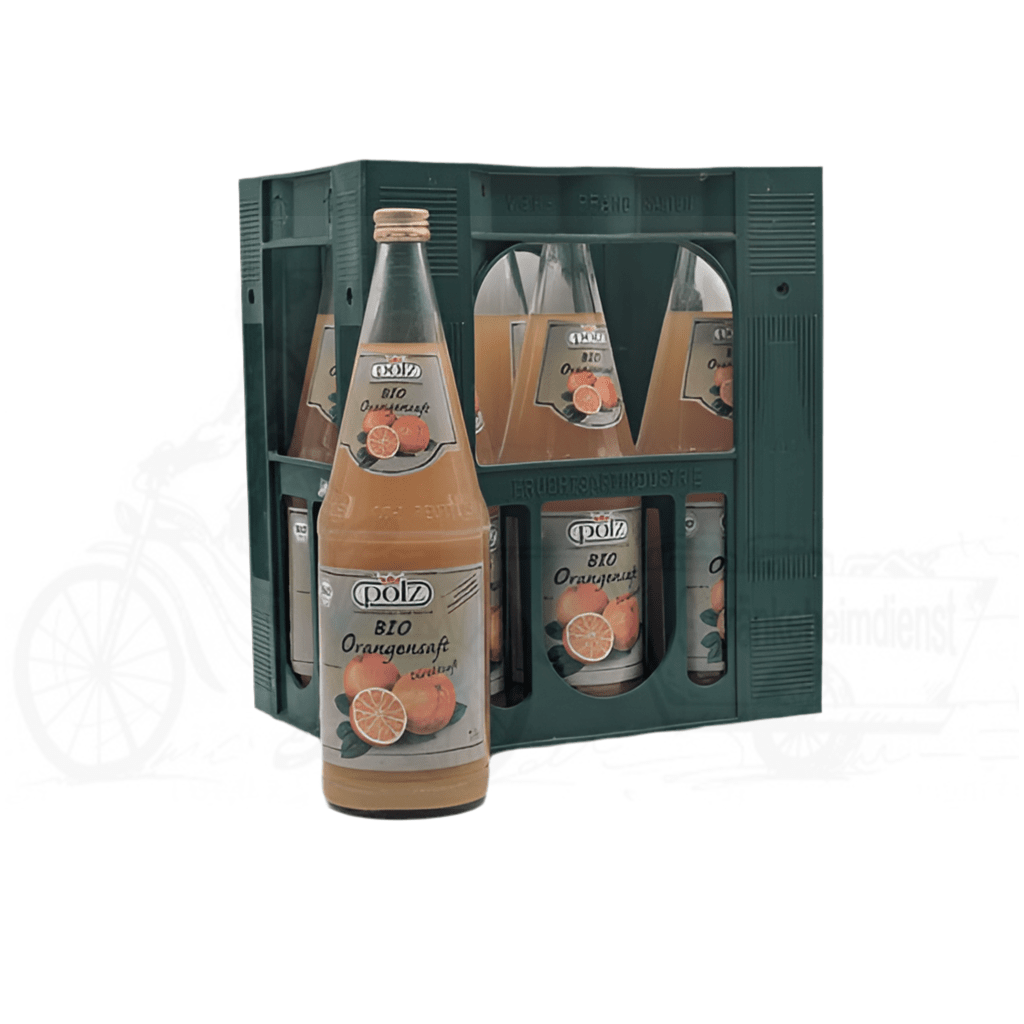 Pölz Bio-Orangensaft 6 x 1,0l Glas